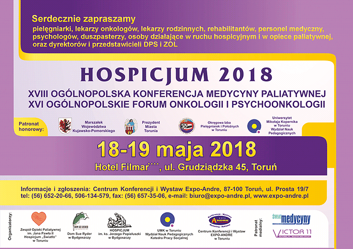 Afisz, konferencja 2018